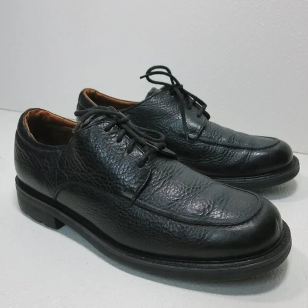 Johnston & Murphy Pebbled Grained Oil Tanned Leather Men's Footwear Shoes 9.5 D